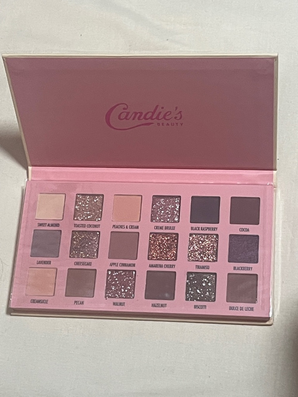 Candie's Parlor Gelato Eyeshadow Palette - Cream, Pink, Brown - Picture 3 of 3